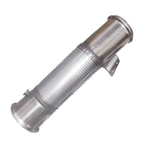 TUBO FLEXÍVEL INTERMEDIÁRIO DE ENTRADA DO CATALIZADOR INOX
