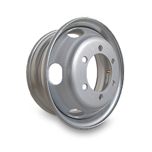 RODA DE AÇO ARO 175 X 6 6 FUROS CÔNICOS PNEU 215