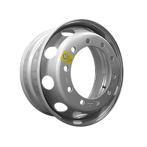 RODA DE AÇO ARO 225 X 9 10 FUROS RETOS PNEU 295