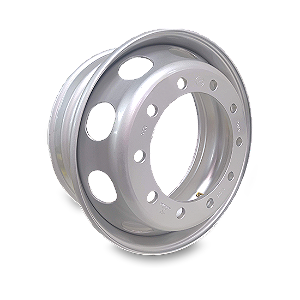 RODA DE AÇO ARO 225 X 825 10 FUROS RETOS PNEU 295