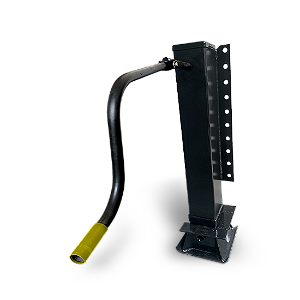 PÉ DE CARRETA MULTIFUROS COM PÉ DE APOIO DOLLY 5TON SAPATA T