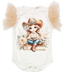 BODY MENINA COWGRIL - YOLOVEYO (26004)