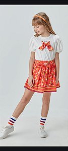 CONJUNTO CAMISETA E SAIA - UM MAIS UM (8811115)