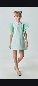 VESTIDO VERDE CLARO - UM MAIS UM (881002)