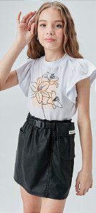 CAMISETA CROPED - TWOIN (889061A)