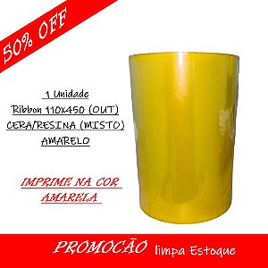 Ribbon Misto 110x450 C70 Color Amarelo OUT
