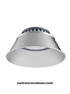 Luminária Industrial led High Bay Ultra UFO 100W 6500K.