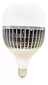 Lâmpada LED bulbo T 150W alta potência 6500K E-40 bivolt.