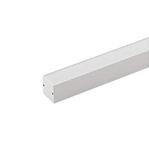 Perfil de sobrepor LED Archi Linear 1 metro IRC 93 2700K 28W/m 24V alumínio branco.