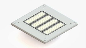 Luminária posto de combustível 400w LED Osram 36000lm IP66 bivolt.