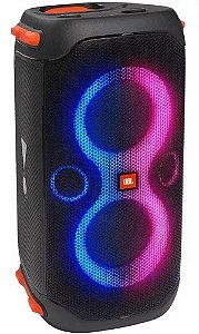 Caixa De Som JBL Partybox 110 Bluetooth Classificação IPX Cor Preto 100V/220V