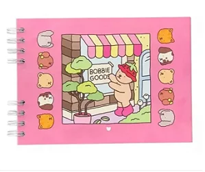 Livro Colorir bobbie goods com 2 canetinhas