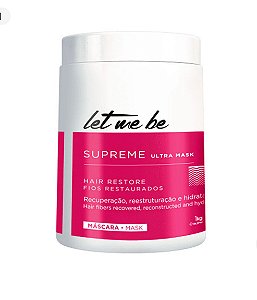 Btx Supreme Let Me Be Botox Orgânico Passo Único Ultra Mask Hair Restore 1kg
