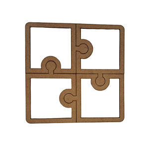 Gabarito Molde para Petisqueira em MDF modelo P34