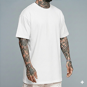 Camiseta Basica Algodão