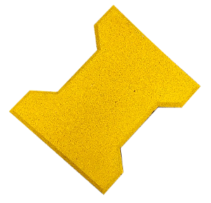 Piso Emborrachado Modelo Ossinho