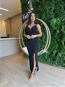 VESTIDO LONGO MARINA