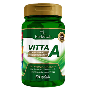 Vitamina A 500mg – 60 Cápsulas | Bioklein – Saúde da Visão, Pele e Sistema Imunológico