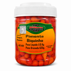 Pimenta Biquinho Vermelha D’Horta – Conserva Premium 1,15kg