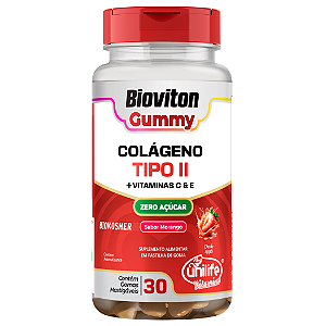 Colágeno Tipo II Gummy Unilife – Zero Açúcar – 30 Gomas