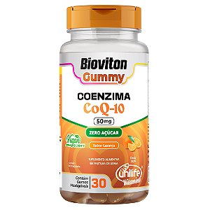Coenzima Q10 Gummy Unilife – Energia, Coração Saudável e Zero Açúcar!