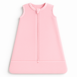 Saco de Dormir Bebê Malha Fria Rosa Ideal para o Verão