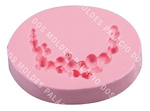 Molde De Silicone: Colar de Pérolas - 4,5 cm
