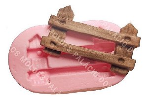 Molde De Silicone: Cerca de Fazendinha - 4,5 x 2,5 cm