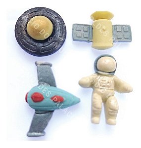 Molde De Silicone: Espaço Sideral