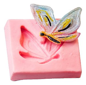 Molde De Silicone: Borboleta - 3,0 x 2,5 cm