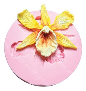 Molde De Silicone: Orquídea - 4,5 x 4,5 cm