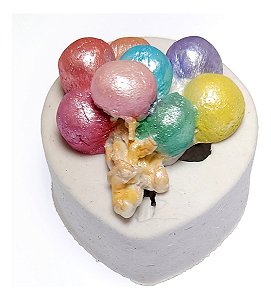 Molde De Silicone: Balões de Aniversário - 4,7 x 4,3 cm