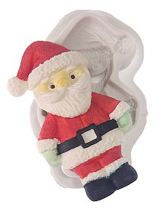 Molde De Silicone: Papai Noel - 8,5 x 5,0 cm