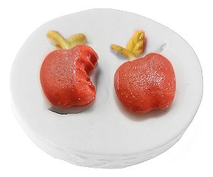 Molde De Silicone: Maçãs - 1,8 cm