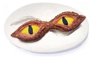 Molde De Silicone: Olhos de Fantasma - 8,0 cm