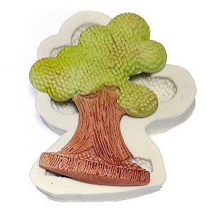 Molde de Silicone: Árvore Bonsai - 7,5 x 5,5 cm