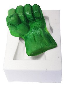 Molde De Silicone: Punho do Hulk - 4,0 x 2,5 cm