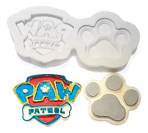Molde De Silicone: Patrulha Canina