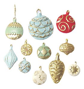 Molde De Silicone: Enfeite de Árvore de Natal