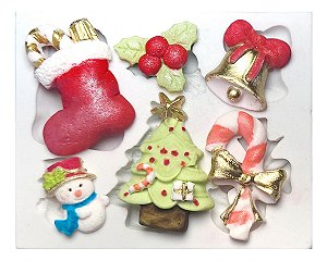 Molde De Silicone: Decoração de Natal