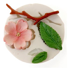 Molde de Silicone: Cerejeira