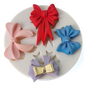 Molde De Silicone: 4 Laços