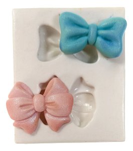 Molde de Silicone: 2 Lacinhos