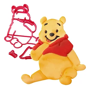 Cortador de Biscoito: Ursinho Pooh - 7,0 x 6,5 cm
