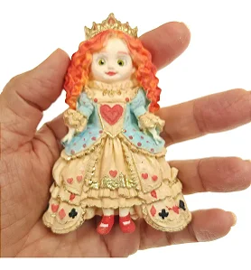 Molde De Silicone: Rainha de Copas - 7,5 x 10,5 cm