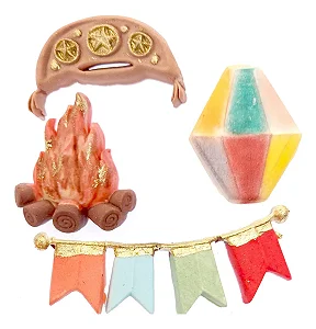 Molde De Silicone: Festa Junina