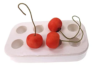 Molde de Silicone: 8 Bolinhas - 2,0 x 1,5 cm