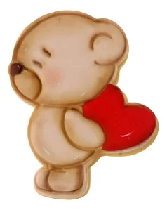 Cortador de Biscoito: Urso fofo - 9,0 x 7,0 cm