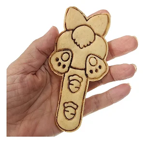 Cortador de Biscoito: Bumbum do Coelho - 6,0 x 12,0 cm