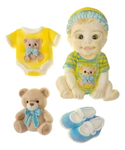 Molde de Silicone: Chá de Bebê